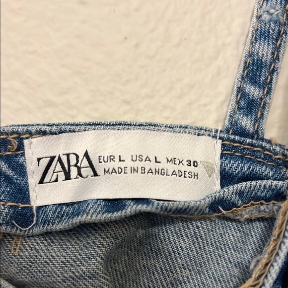 Zara Denim Studded Top - Picture 3 of 4